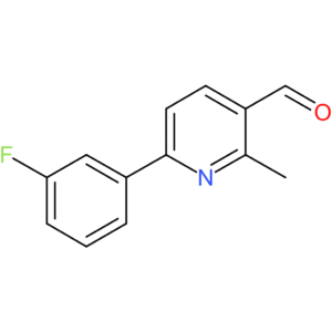 6-(3-fluorophenyl)-2-methylnicotinaldehyde