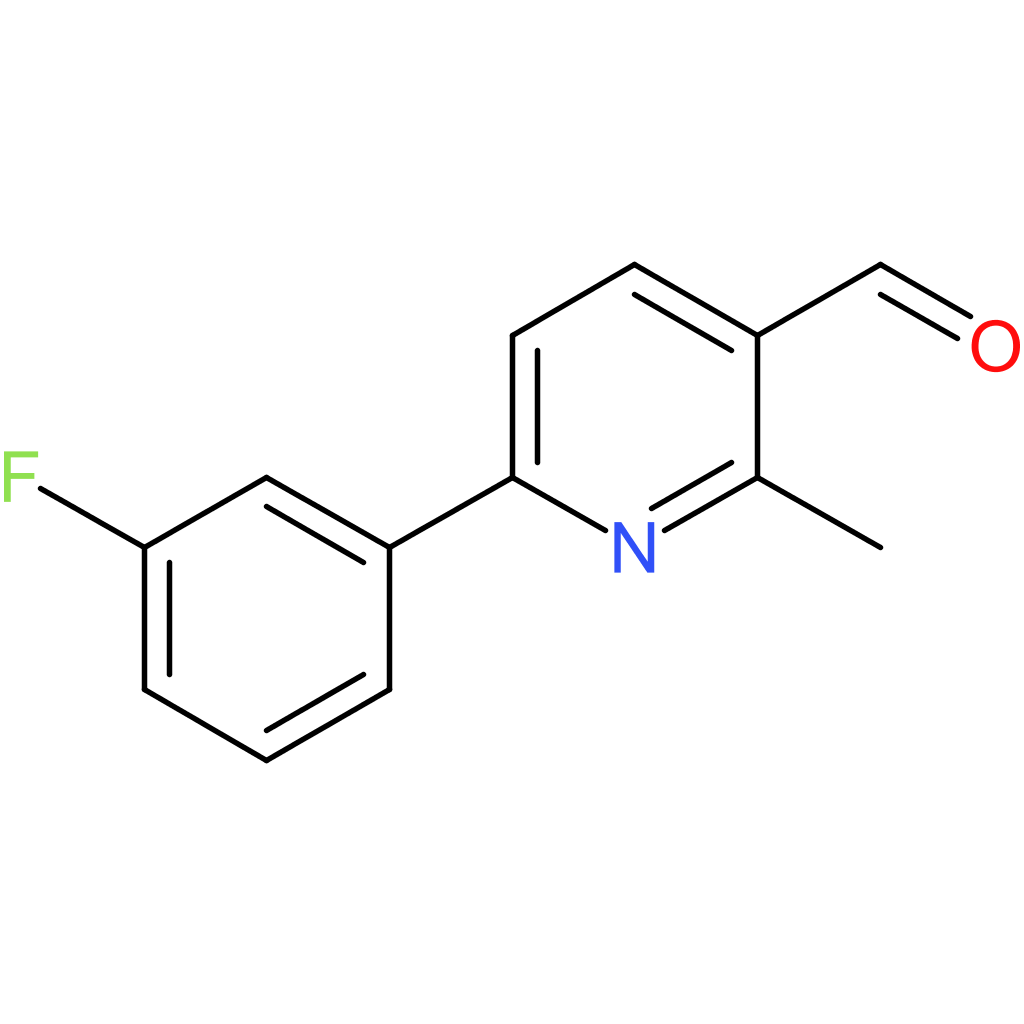 6-(3-fluorophenyl)-2-methylnicotinaldehyde