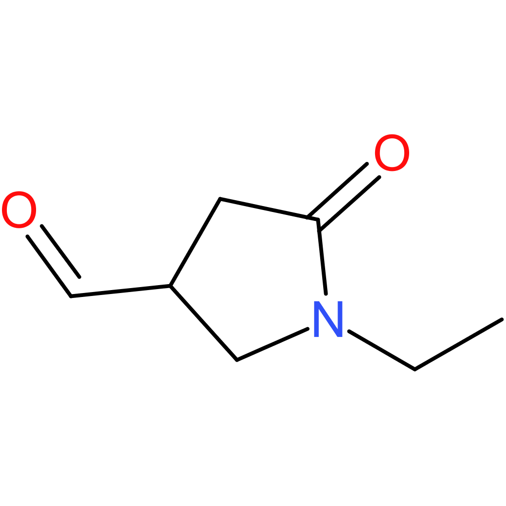 1-ethyl-5-oxopyrrolidine-3-carbaldehyde