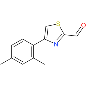 4-(2,4-dimethylphenyl)thiazole-2-carbaldehyde
