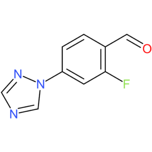 2-fluoro-4-(1H-1,2,4-triazol-1-yl)benzaldehyde