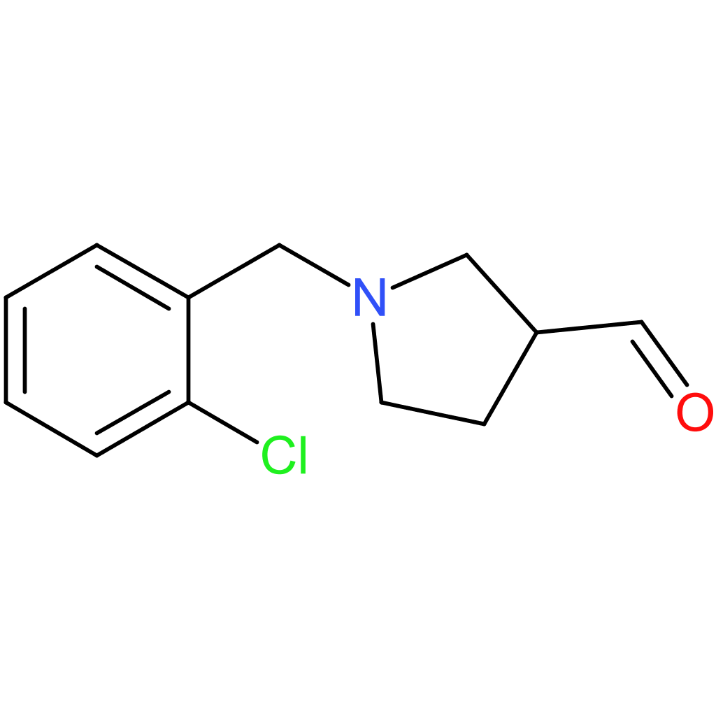 1-(2-chlorobenzyl)pyrrolidine-3-carbaldehyde