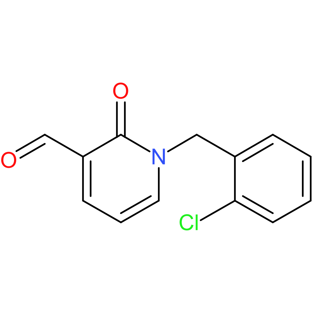 1-(2-chlorobenzyl)-2-oxo-1,2-dihydropyridine-3-carbaldehyde