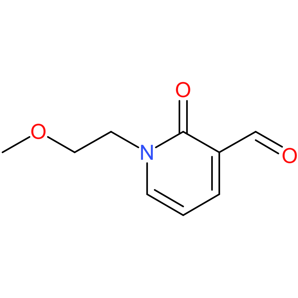 1-(2-methoxyethyl)-2-oxo-1,2-dihydropyridine-3-carbaldehyde