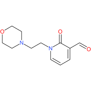 1-(2-morpholinoethyl)-2-oxo-1,2-dihydropyridine-3-carbaldehyde