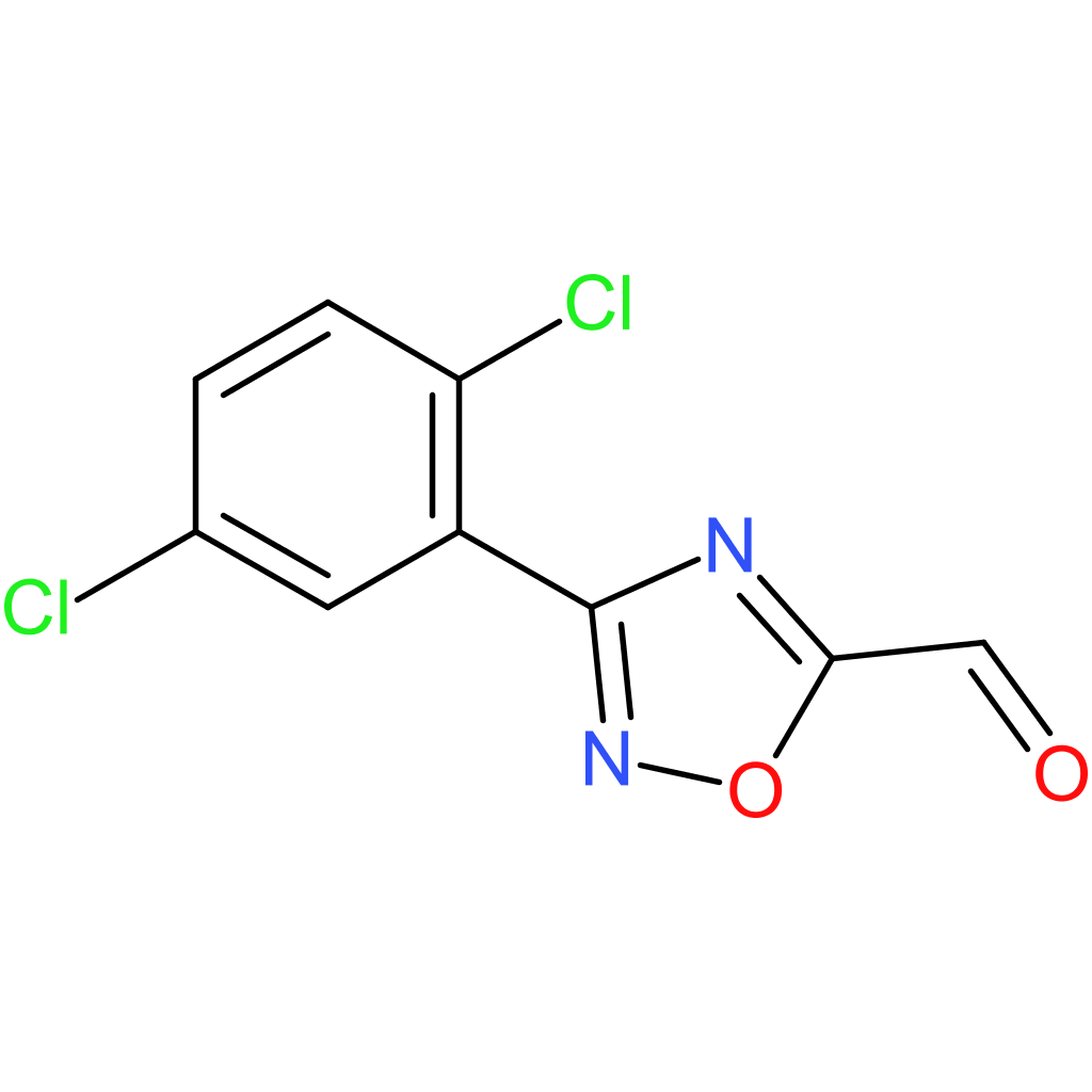 3-(2,5-dichlorophenyl)-1,2,4-oxadiazole-5-carbaldehyde