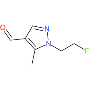 1-(2-fluoroethyl)-5-methyl-1H-pyrazole-4-carbaldehyde