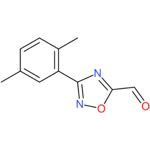 3-(2,5-dimethylphenyl)-1,2,4-oxadiazole-5-carbaldehyde