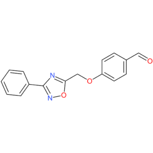 4-((3-phenyl-1,2,4-oxadiazol-5-yl)methoxy)benzaldehyde