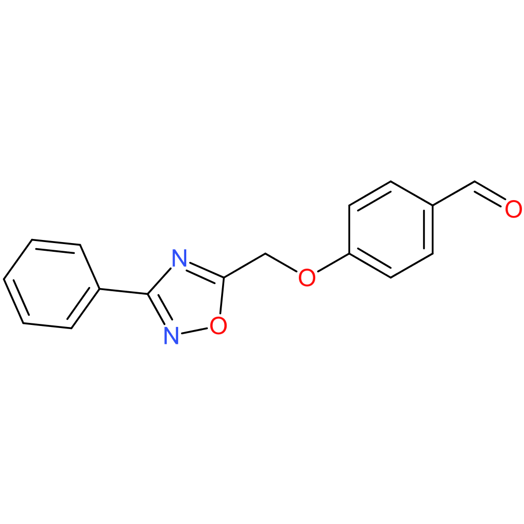 4-((3-phenyl-1,2,4-oxadiazol-5-yl)methoxy)benzaldehyde