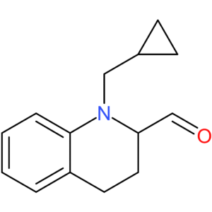 1-(cyclopropylmethyl)-1,2,3,4-tetrahydroquinoline-2-carbaldehyde