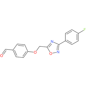 4-((3-(4-fluorophenyl)-1,2,4-oxadiazol-5-yl)methoxy)benzaldehyde
