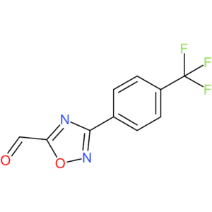3-(4-(trifluoromethyl)phenyl)-1,2,4-oxadiazole-5-carbaldehyde