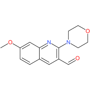 7-methoxy-2-morpholinoquinoline-3-carbaldehyde