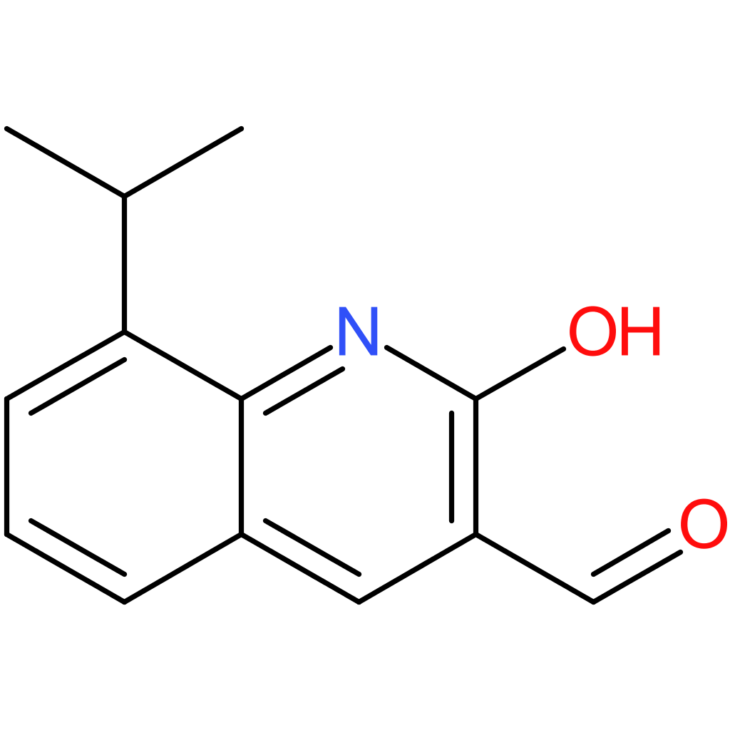 2-hydroxy-8-isopropylquinoline-3-carbaldehyde