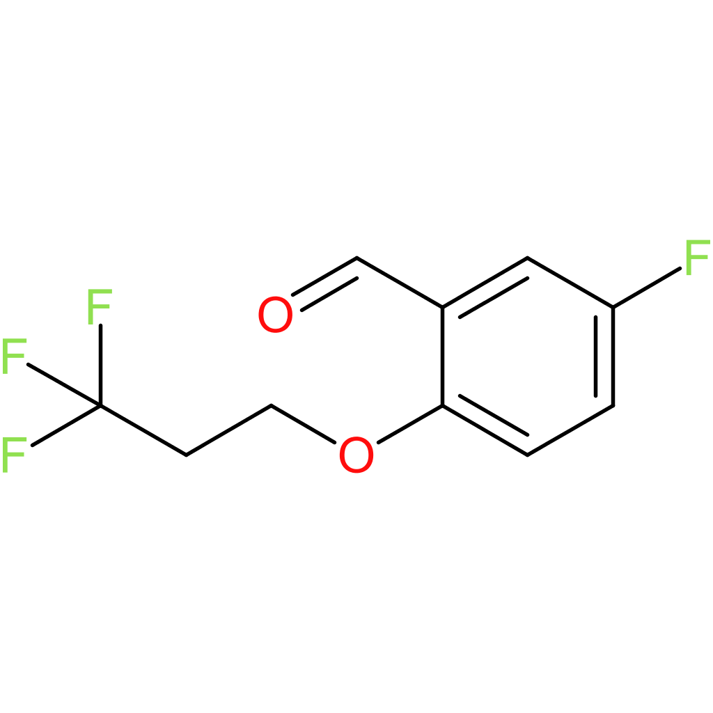 5-fluoro-2-(3,3,3-trifluoropropoxy)benzaldehyde