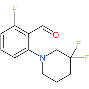 2-(3,3-difluoropiperidin-1-yl)-6-fluorobenzaldehyde