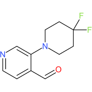 3-(4,4-difluoropiperidin-1-yl)isonicotinaldehyde