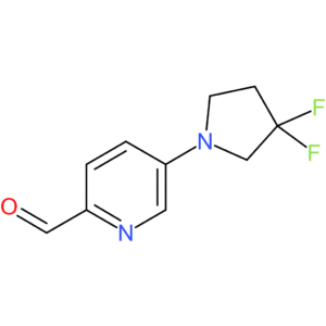 5-(3,3-difluoropyrrolidin-1-yl)picolinaldehyde