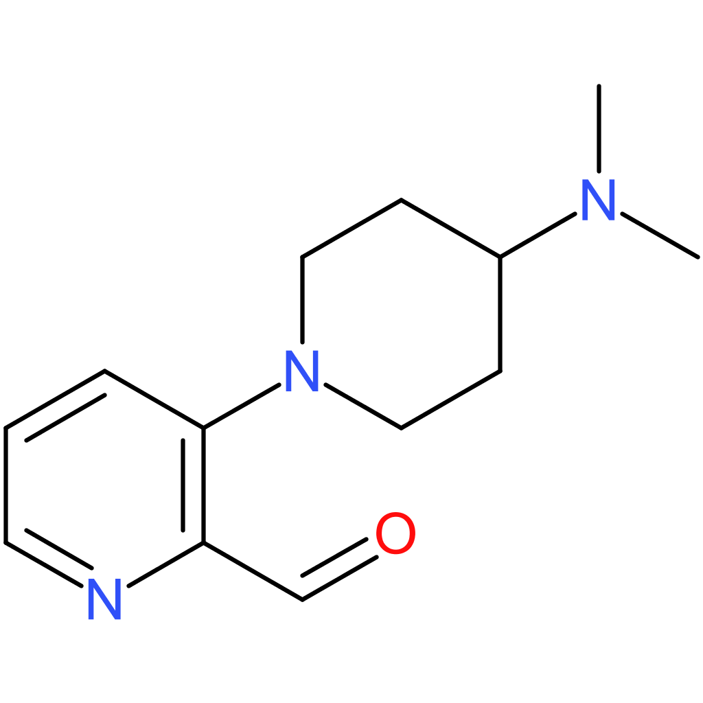 3-(4-(dimethylamino)piperidin-1-yl)picolinaldehyde
