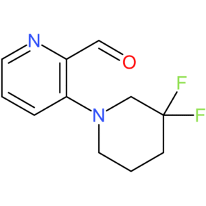 3-(3,3-difluoropiperidin-1-yl)picolinaldehyde
