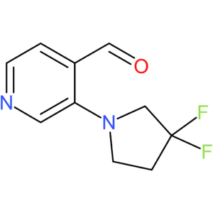 3-(3,3-difluoropyrrolidin-1-yl)isonicotinaldehyde