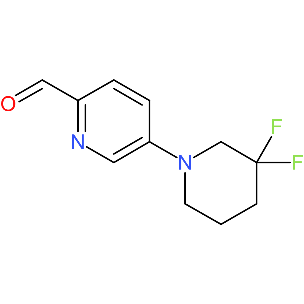 5-(3,3-difluoropiperidin-1-yl)picolinaldehyde