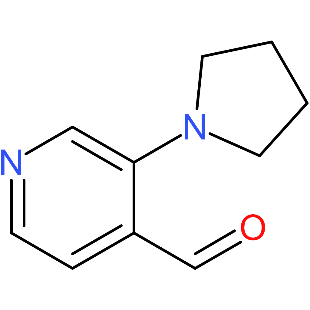 3-(pyrrolidin-1-yl)isonicotinaldehyde