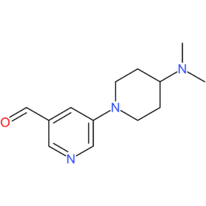 5-(4-(dimethylamino)piperidin-1-yl)nicotinaldehyde
