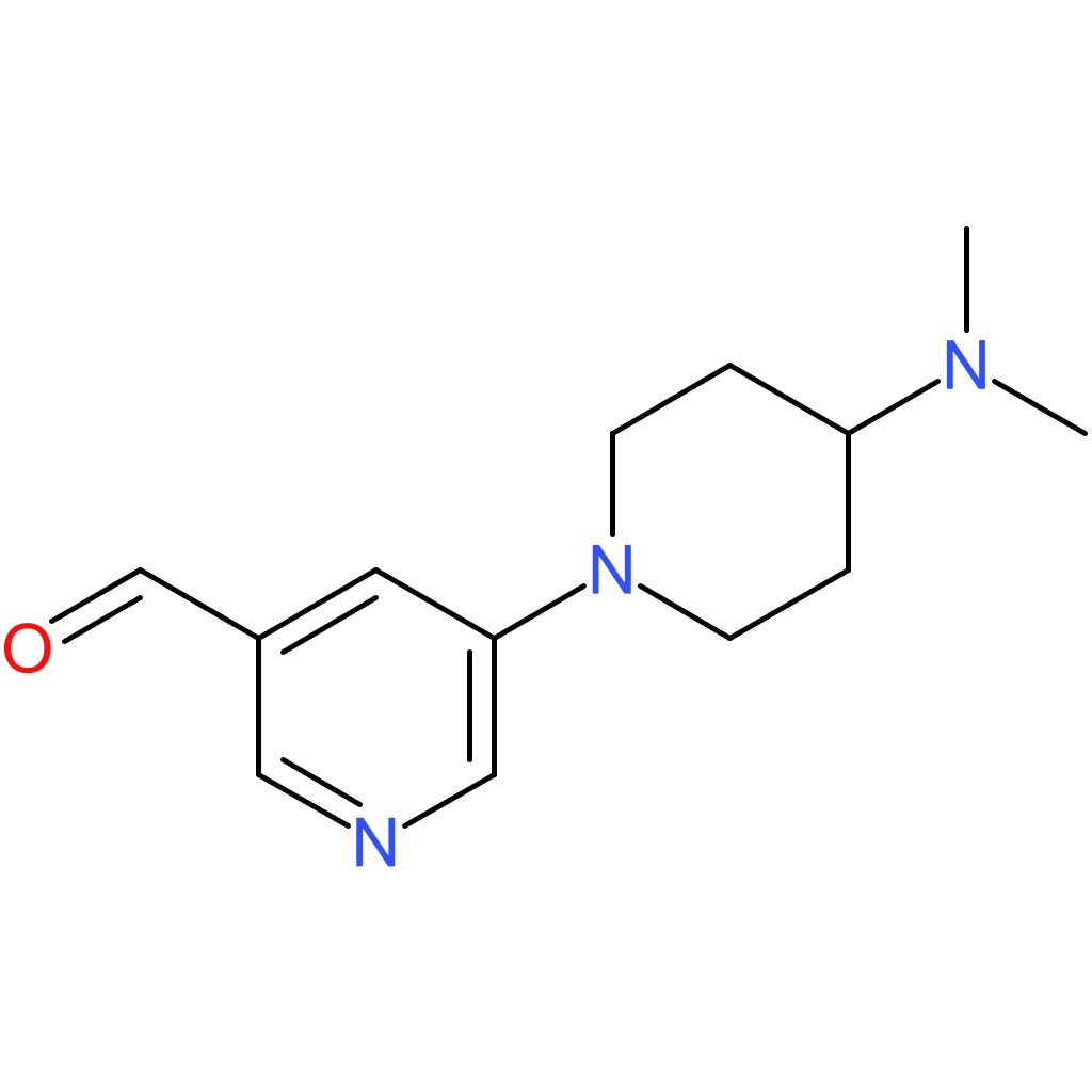 5-(4-(dimethylamino)piperidin-1-yl)nicotinaldehyde