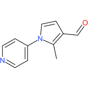 2-methyl-1-(pyridin-4-yl)-1H-pyrrole-3-carbaldehyde