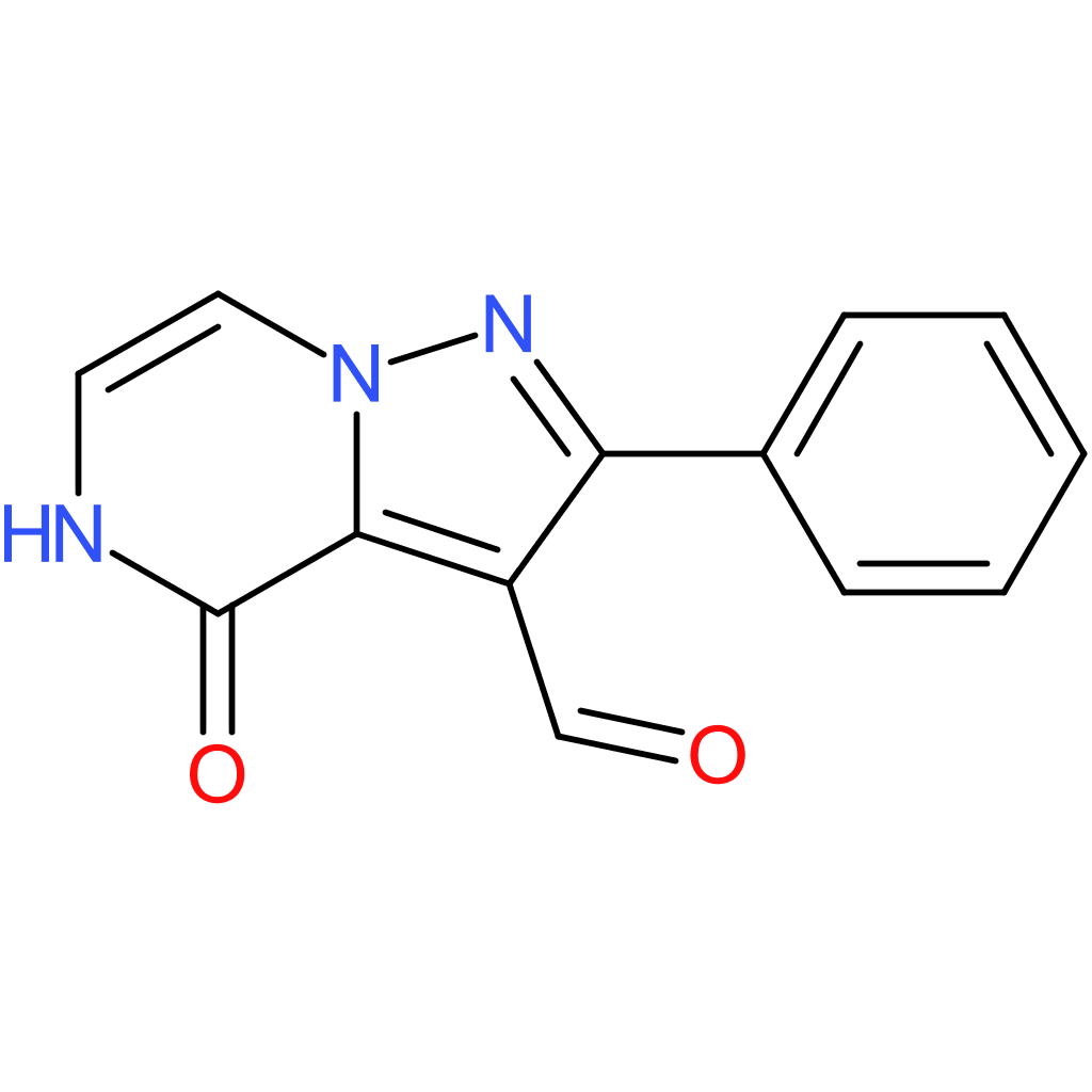 4-oxo-2-phenyl-4,5-dihydropyrazolo[1,5-a]pyrazine-3-carbaldehyde