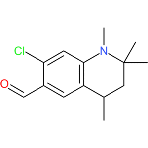 7-chloro-1,2,2,4-tetramethyl-1,2,3,4-tetrahydroquinoline-6-carbaldehyde