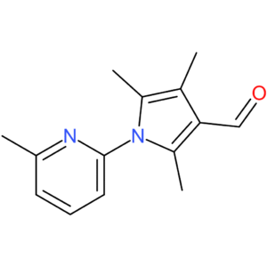 2,4,5-trimethyl-1-(6-methylpyridin-2-yl)-1H-pyrrole-3-carbaldehyde