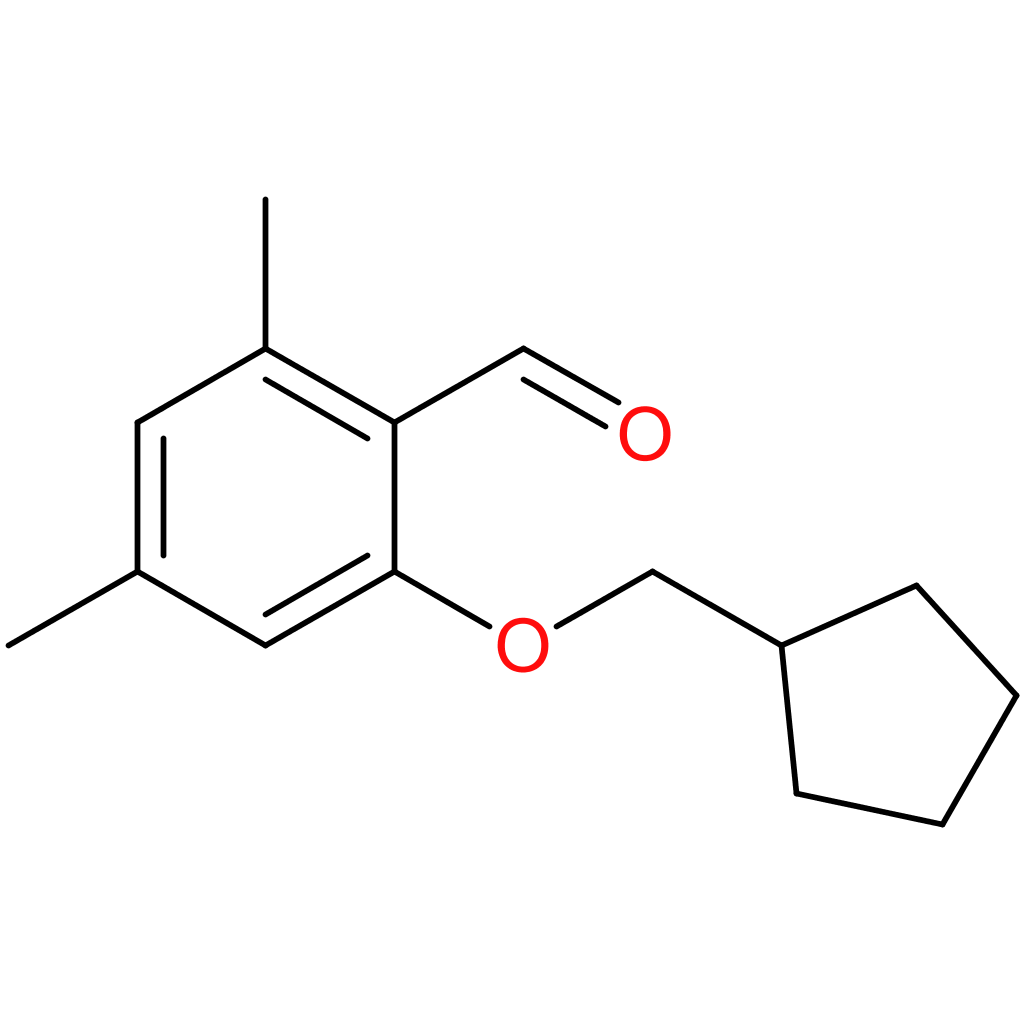 2-(cyclopentylmethoxy)-4,6-dimethylbenzaldehyde