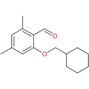 2-(cyclohexylmethoxy)-4,6-dimethylbenzaldehyde