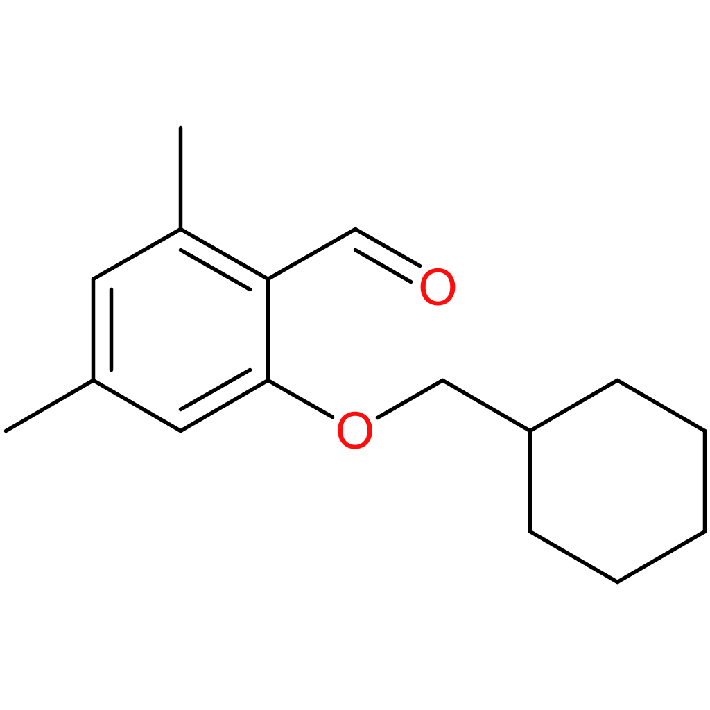 2-(cyclohexylmethoxy)-4,6-dimethylbenzaldehyde