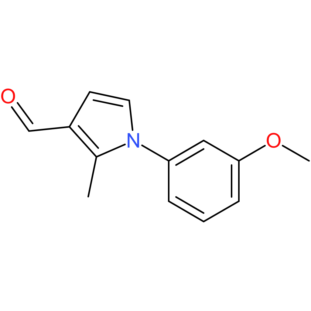 1-(3-methoxyphenyl)-2-methyl-1H-pyrrole-3-carbaldehyde