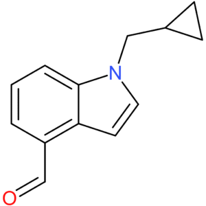 1-(cyclopropylmethyl)-1H-indole-4-carbaldehyde
