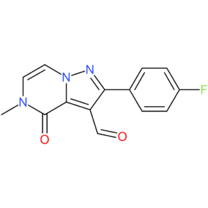 2-(4-fluorophenyl)-5-methyl-4-oxo-4,5-dihydropyrazolo[1,5-a]pyrazine-3-carbaldehyde