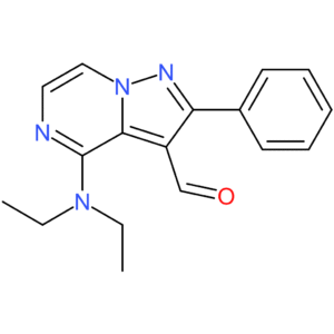 4-(diethylamino)-2-phenylpyrazolo[1,5-a]pyrazine-3-carbaldehyde