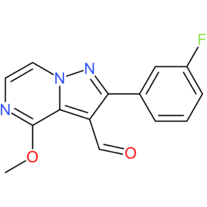 2-(3-fluorophenyl)-4-methoxypyrazolo[1,5-a]pyrazine-3-carbaldehyde