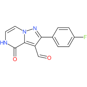 2-(4-fluorophenyl)-4-oxo-4,5-dihydropyrazolo[1,5-a]pyrazine-3-carbaldehyde