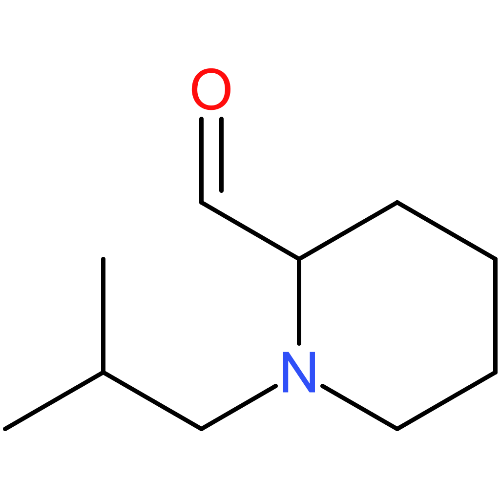 1-isobutylpiperidine-2-carbaldehyde