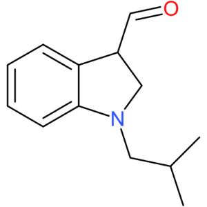 1-isobutylindoline-3-carbaldehyde