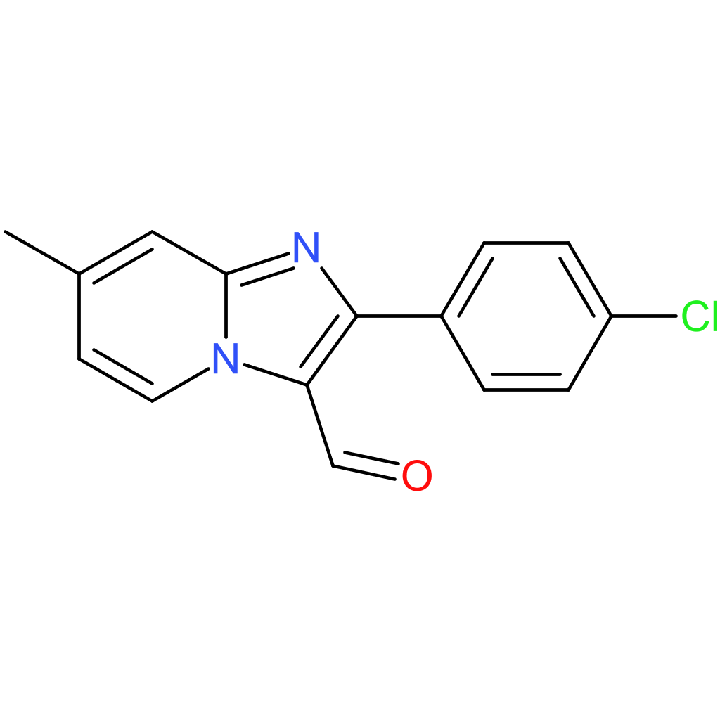 2-(4-chlorophenyl)-7-methylimidazo[1,2-a]pyridine-3-carbaldehyde