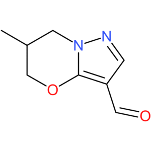 6-methyl-6,7-dihydro-5H-pyrazolo[5,1-b][1,3]oxazine-3-carbaldehyde