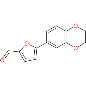5-(2,3-dihydrobenzo[b][1,4]dioxin-6-yl)furan-2-carbaldehyde