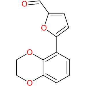 5-(2,3-dihydrobenzo[b][1,4]dioxin-5-yl)furan-2-carbaldehyde