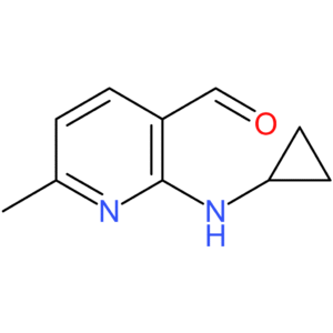 2-(cyclopropylamino)-6-methylnicotinaldehyde